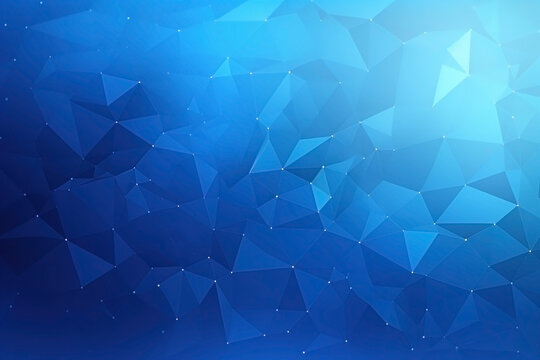 Minimal abstract blue futuristic background. Sci-fi illustration. Ai generated