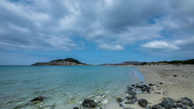 simos beach in Elafonisos greece