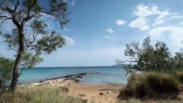 beach in paros greece