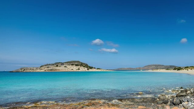simos beach in Elafonisos greece