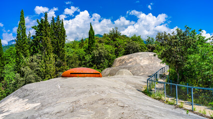 Festung am Gardasee aus dem ersten Weltkrieg - Forte Garda