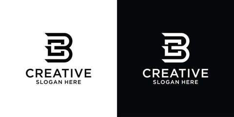 letter c b vector logo technology abstract template © Alfath