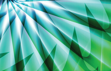 Obraz na płótnie Canvas flat modern creative abstract vector green color wallpaper hd background design template