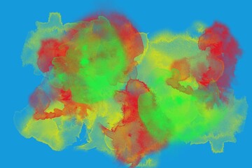 Obraz premium abstract watercolor hand painted