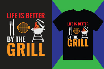 Funny BBQ t-shirts, BBQ Grill t-shirts, BBQ vector t-shirts, Black BBQ t-shirts