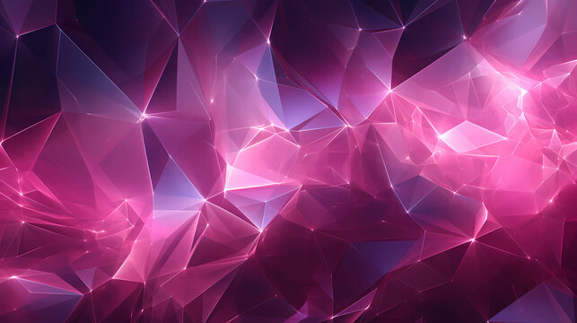 Plexus Pink Background Digital Desktop Wallpaper HD 4k Network Nodes Lines