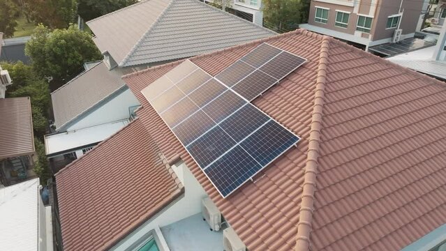 Go green save the planet earth net zero low CO2 emission cost reduce. Internet of things smart home future eco friendly life using IOT panels cells grid sun light hybrid inverter electric power supply