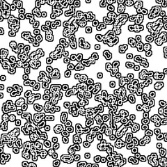 Minimal ornamental background with abstract shapes. Black and white texture. Simple abstract ornament background. Dark design for decor, fabric, cloth.