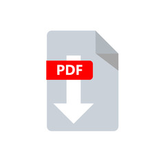  Download pdf - button, icon, vector