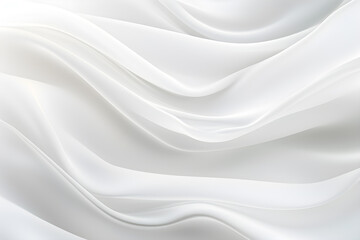 Naklejka premium White cloth background abstract,cloth satin,soft waves. 