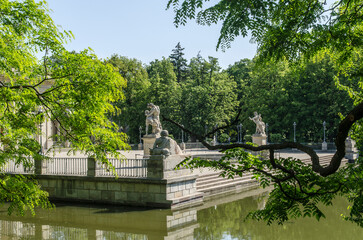 Łazienki Królewskie w Warszawie 