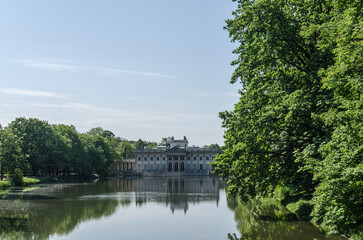 Pałac w Łazienkach w Warszawie 