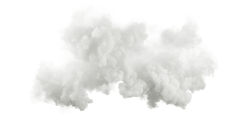 Isolate realistic clouds flowing soft shapes 3d render png