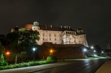 Kraków - Wawel nocą 