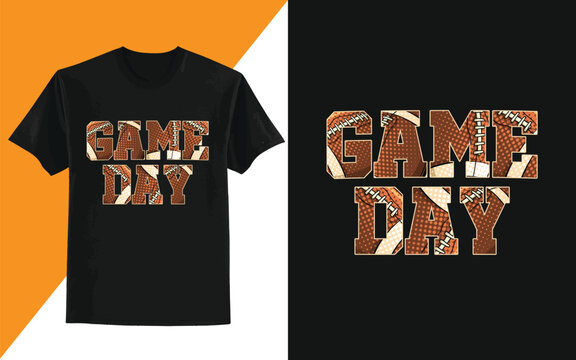 Game day, American Football Game Day, Football Shirt, American Football Sports T-Shirt, American Football Commercial,american football