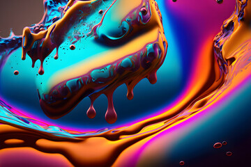 abstract colorful liquid background texture