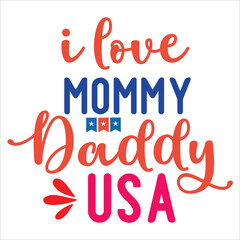 4th July shirt design Print template happy independence day American typography design.