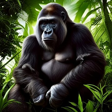 Gorila en la Selva