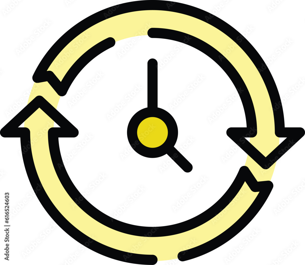 Poster update refresh icon. outline update refresh vector icon for web design isolated on white background 