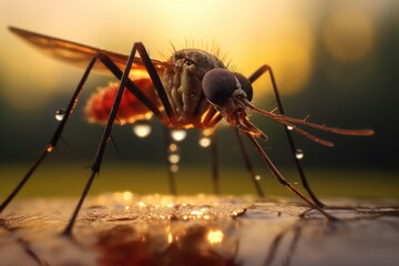 mosquito at daytime