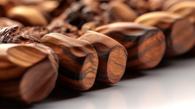 coffee beans and cinnamon HD 8K wallpaper Stock Photographic Image