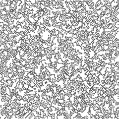  Modern stylish abstract texture. Geometric shapes from striped elements. Black and white pattern.
