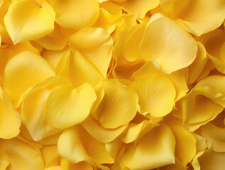 Yellow rose petals as a background