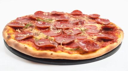 pizza with mushrooms and cheese