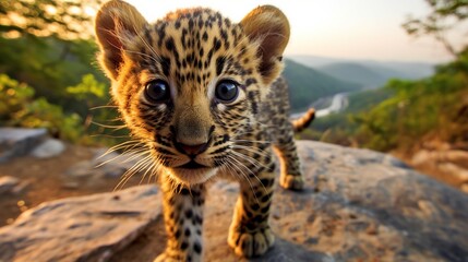 baby Cheetah Cub, Leopard Cub Photography