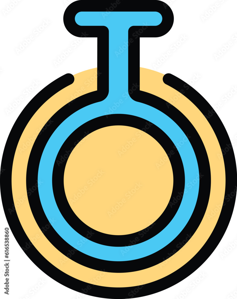 Poster gender identity diversity icon. outline gender identity diversity vector icon for web design isolate