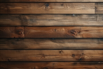 Naklejka premium Texture of Raw Plank Wall, woood. Generative Ai, Ai.