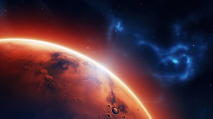 Obraz premium earth in space