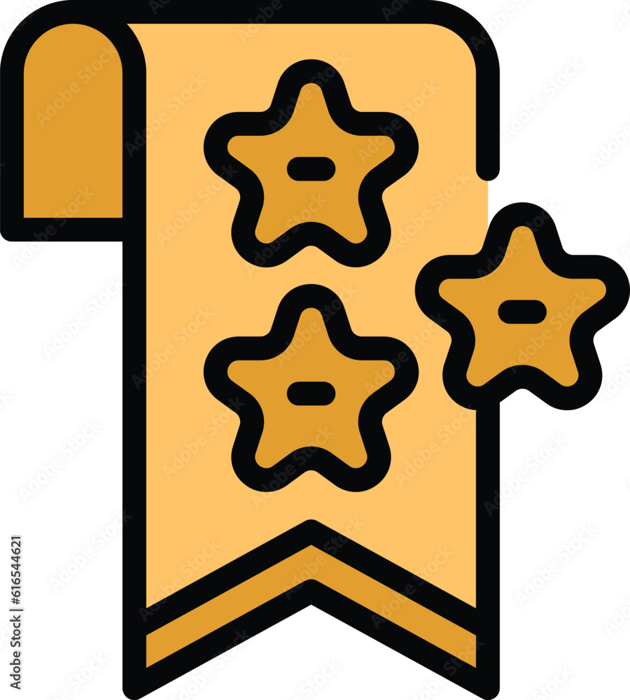 Poster badge search engine icon. outline badge search engine vector icon for web design isolated on white b