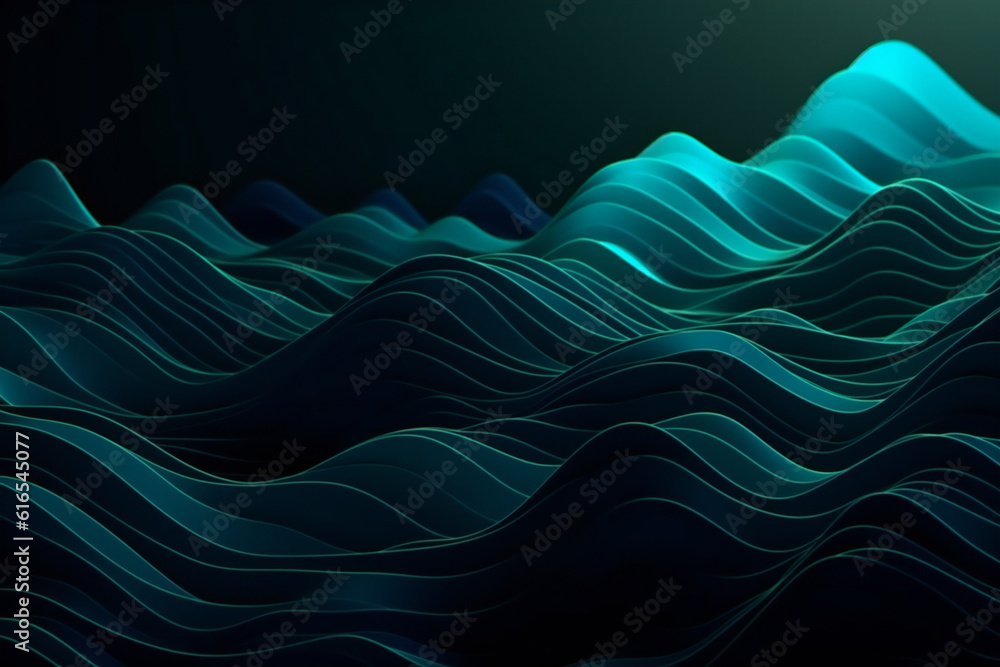 Poster abstract background with technological elements data