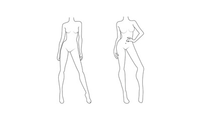 fashion sketch illustration, fashion drawing, model sketch, fashion illustration, women fashion sketch, fashion art