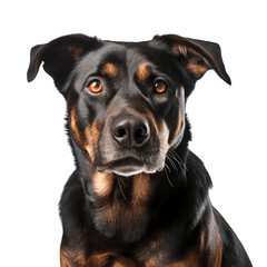 Obraz premium Dog on Transparent Background - Isolated, Pet, AI Generated