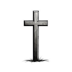 cross isolated on a white background