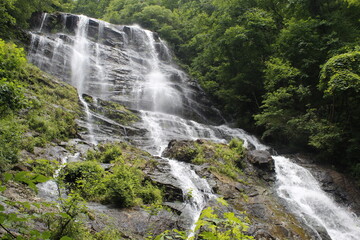 waterfall in the mountains © Katelyn