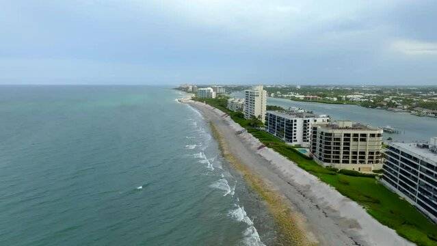 Aerial video 2023 Jupiter Island Florida