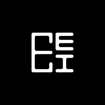 EEI letter logo abstract creative design. EEI unique design	