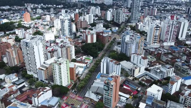 ciudad de bucaramanga panorama carrera 27
