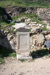 Ruins of ancient polis Heraclea Sintica, Bulgaria