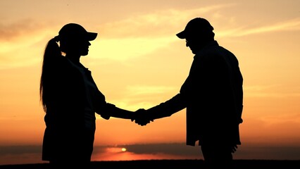 agriculture, agreement making deal handshake, work team team, business handshake silhouette,...