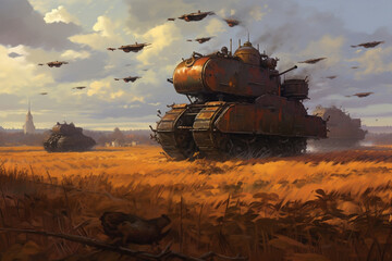 Fototapeta premium Tank