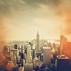 Fotobehang New york background. © fitpinkcat84