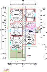 Vector sketch illustration of a simple tiny wooden house design by the beach
