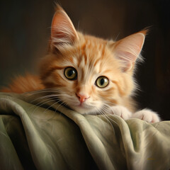 Cat on the couch, Generative Ai