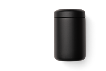 12 oz Double Walled Metal can coozie koozie insulator for soda, beer, sparkling water, Flat lay isolated with shadow