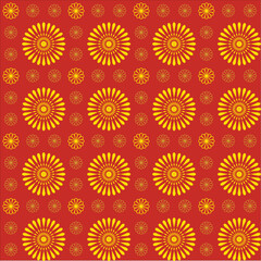 Seamless background with floral pattern for background design and print.