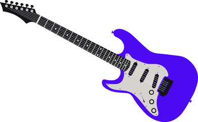 Obraz na płótnie Canvas rock electric melody guitar